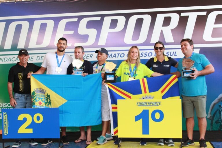Com 1 ouro, 10 pratas e 7 bronzes na Natação, Costa Rica brilha nos Jogos Escolares da Juventude de MS