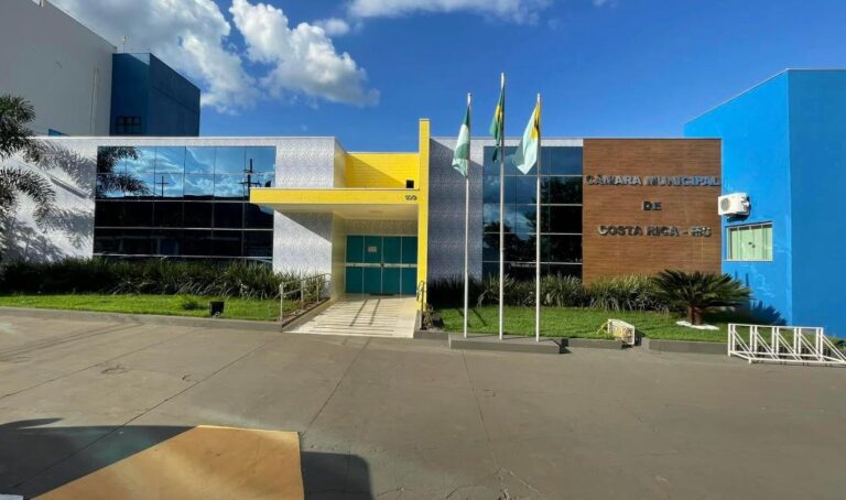Câmara de Vereadores de Costa Rica anuncia novo horário de atendimento