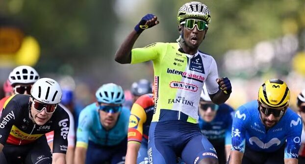 Pela primeira vez uma etapa do Tour de France é vencida por um negro