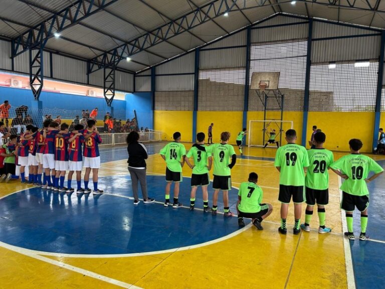 Jogos Escolares de Costa Rica de Futsal atraem mais de 450 atletas e promove o esporte na Semana da Criança