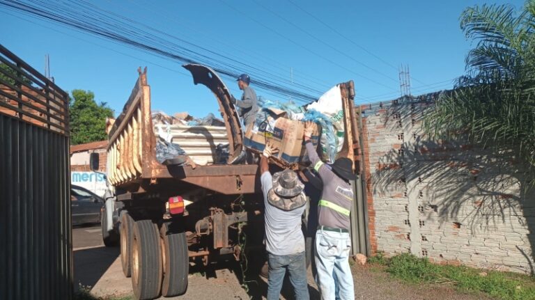 Arrastão de Limpeza em Costa Rica remove 30 caminhões de materiais inservíveis