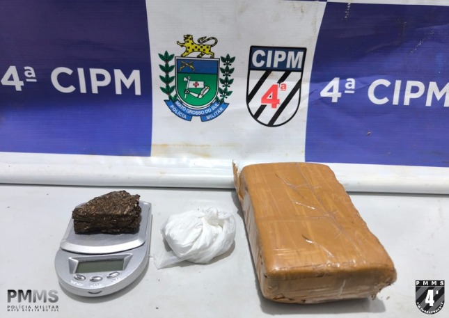 Polícia Militar de Chapadão do Sul prende suspeitos de tentativa de homicídio e tráfico de drogas