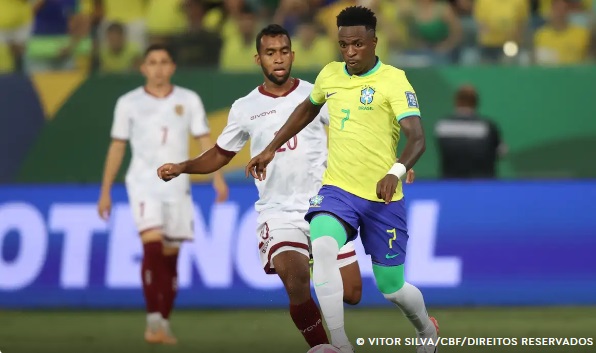 Brasil enfrenta Venezuela pelas Eliminatórias para a Copa de 2026