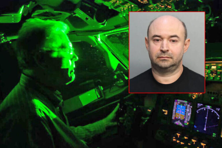 Brasileiro é preso em Miami após apontar laser verde para aviões