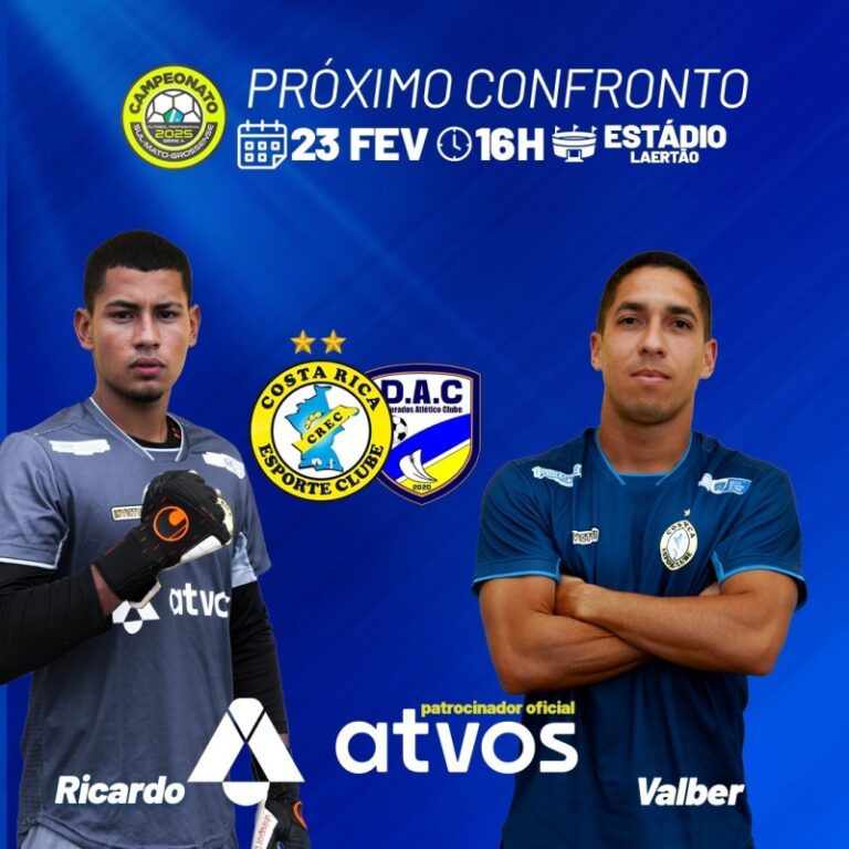 Costa Rica enfrenta o Dourados no Laertão em busca da vitória no Campeonato Estadual neste domingo