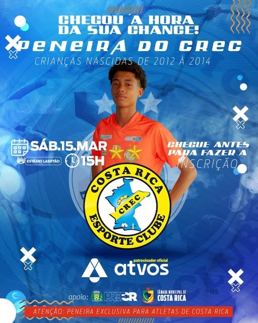 Peneira: Costa Rica está em busca de novos talentos no futebol