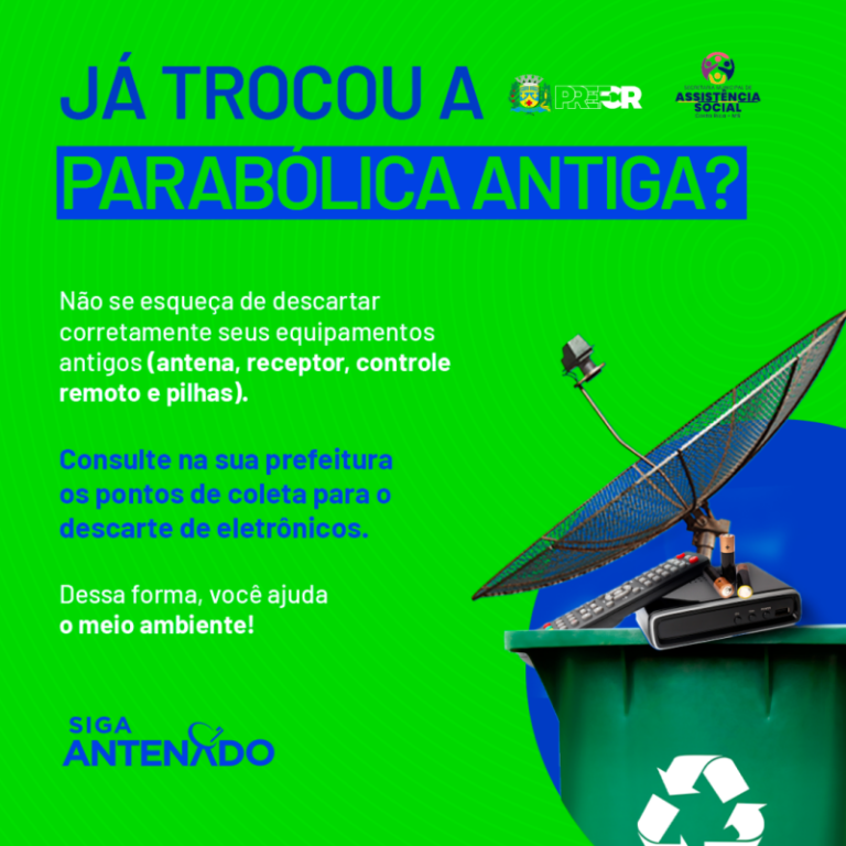 Saiba se você tem direito à instalação gratuita da nova parabólica digital