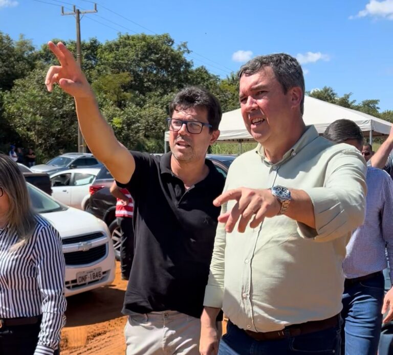 Prefeito Cleverson anuncia elaboração de projeto para pavimentação da MS-135 em Costa Rica