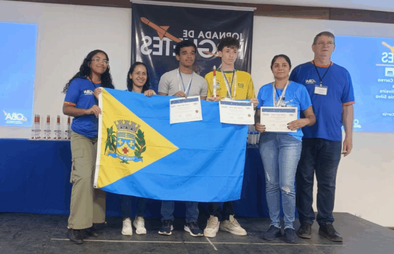 Orgulho Municipal: Alunos de Costa Rica conquistam Ouro e Prata na 78ª Jornada de Foguetes no Rio de Janeiro