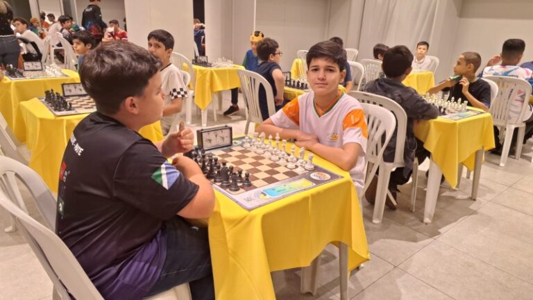 Costa Rica se destaca na 3ª Etapa do Campeonato Estadual de Xadrez Escolar em Campo Grande