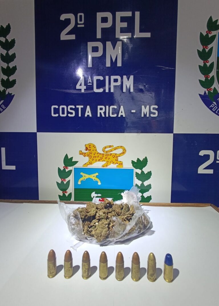 PM de Costa Rica registra prisões por tráfico, furtos e cumprimento de mandados no fim de semana