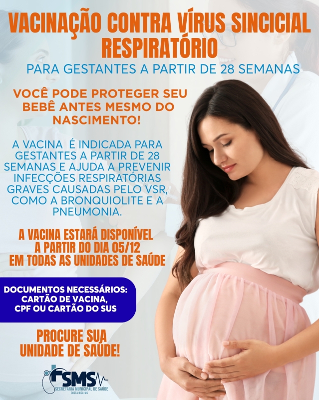Costa Rica inicia vacinação contra o Vírus Sincicial Respiratório para gestantes com 28 semanas de gravidez