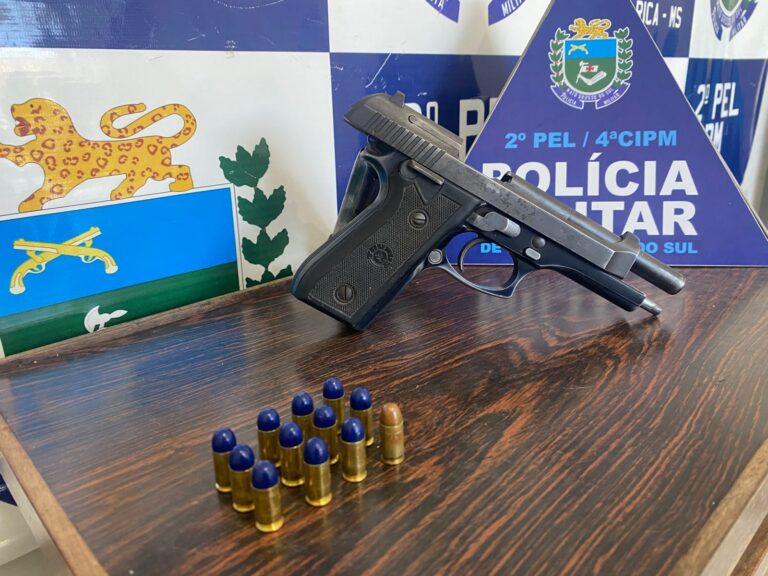 Suspeito de homicídio é preso pela Polícia Militar em Costa Rica