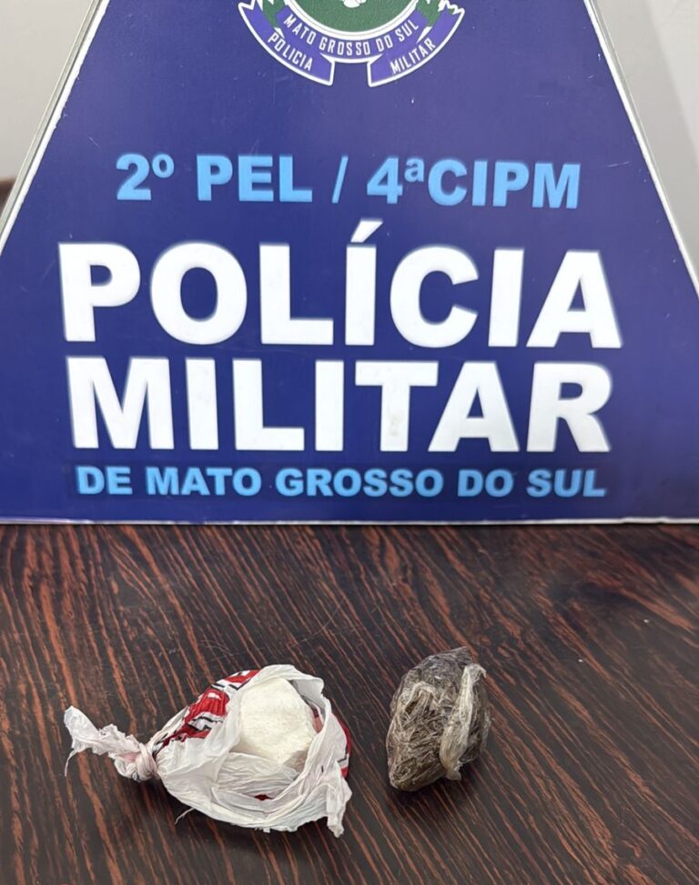 Dupla é detida por porte de drogas durante patrulhamento no Residencial Bueno Aires
