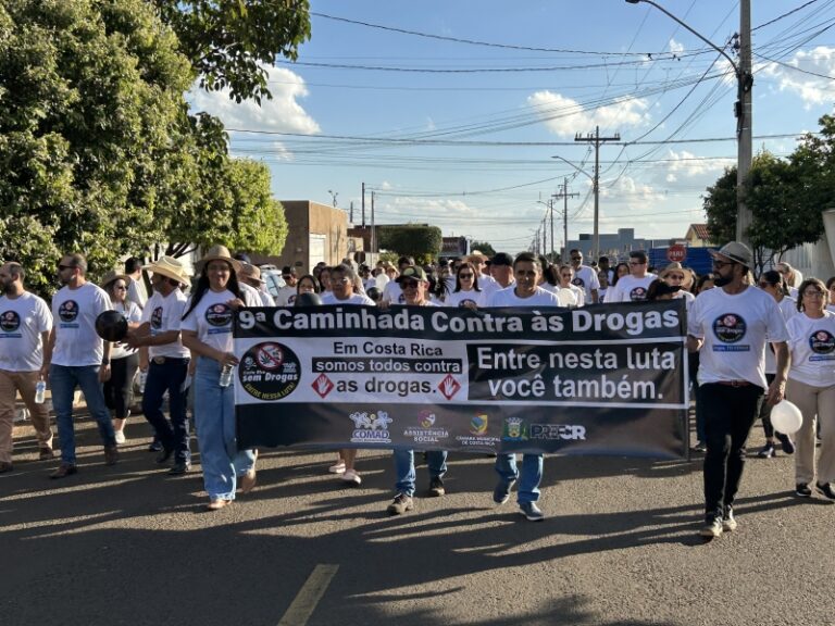 Costa Rica mobiliza comunidade, autoridades e estudantes durante a 9ª Semana Municipal Antidrogas